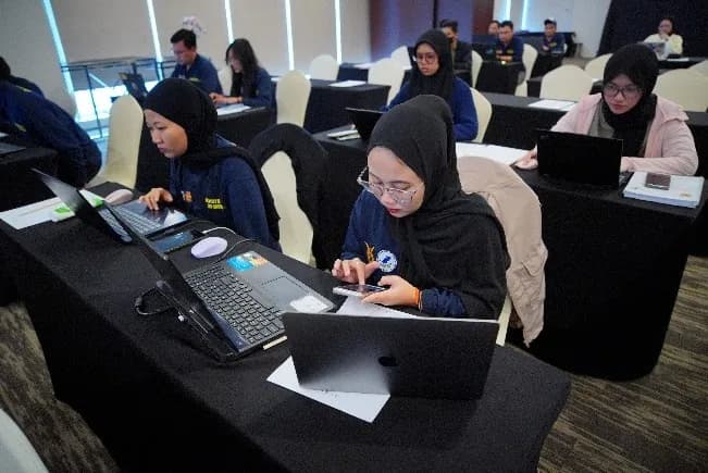 Dokumentasi kegiatan uji kompetensi Guest Service Agent 9