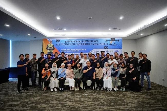 Dokumentasi kegiatan uji kompetensi Junior Operator Desain Grafis 1