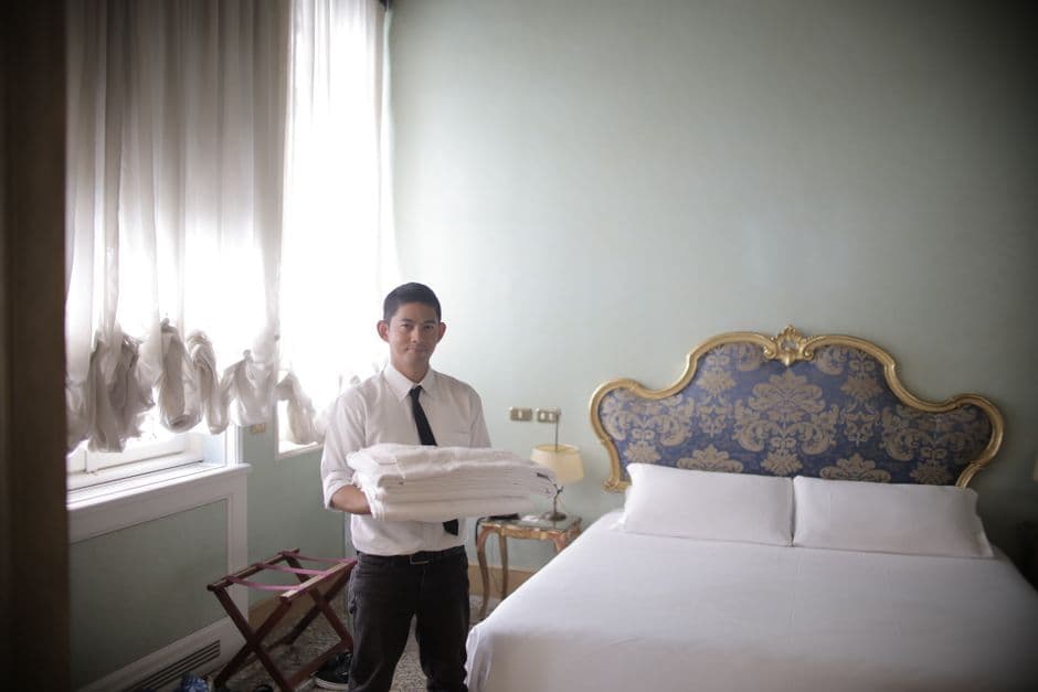 Linen Uniform Attendant